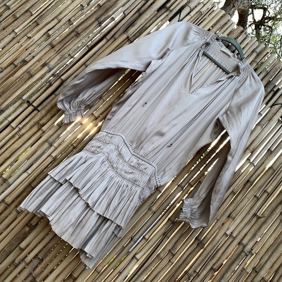 Mia Maddison open front waterfall fringed cardigan - Picture 7 of 7